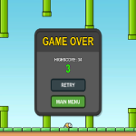 Flappy Bird 2D game